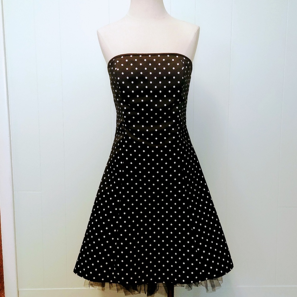 Black & White Polka Dot Dress